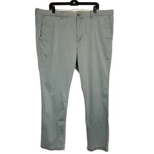 Tommy Bahama Men's Casual Boracay Flat Front Chino Pants Dusty Green 42 X 34